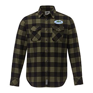 Northern Strands Roots Flannel Plaid Shirt