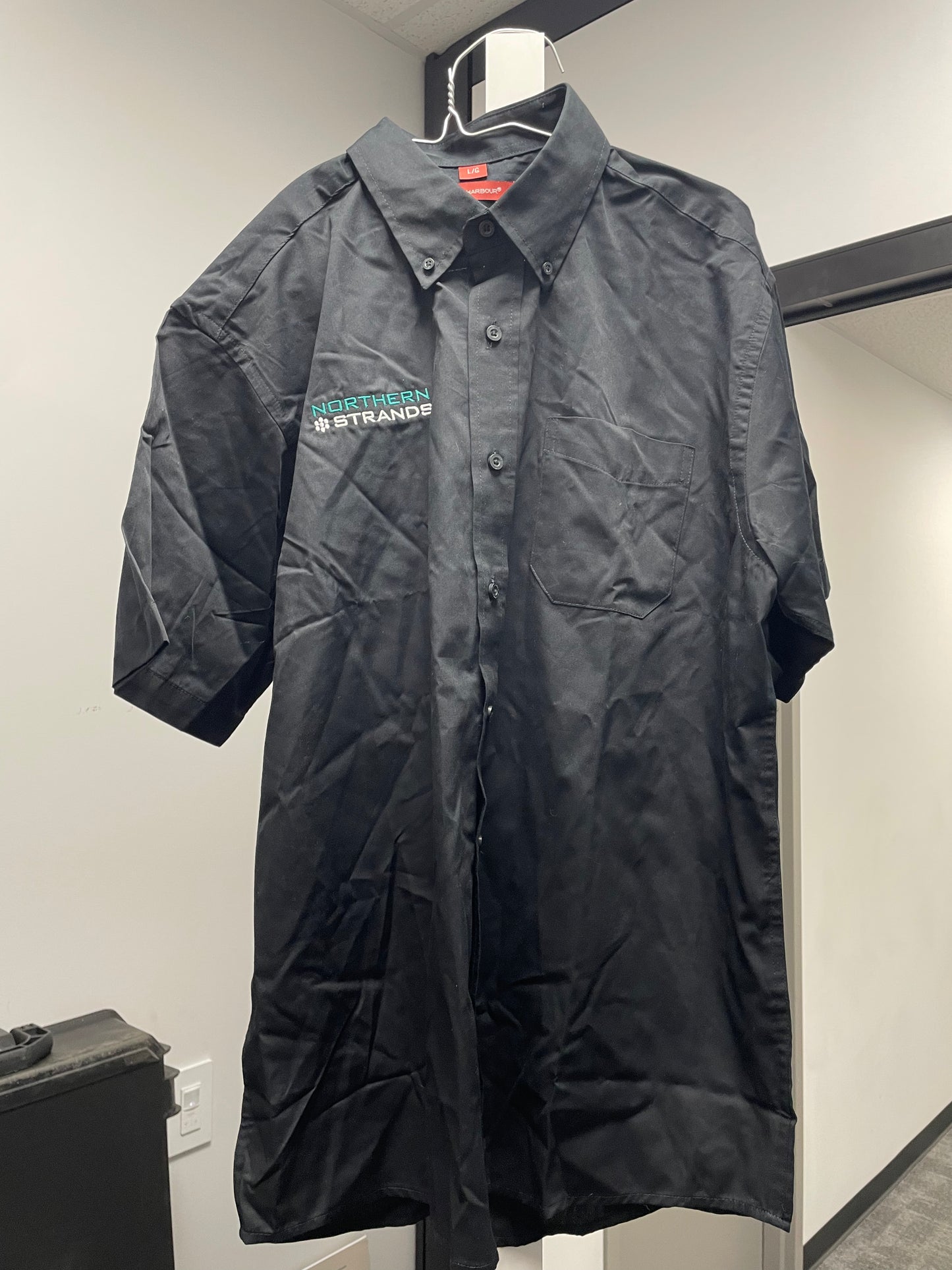 Northern Strands Dress Shirt Short Sleeve (Black)