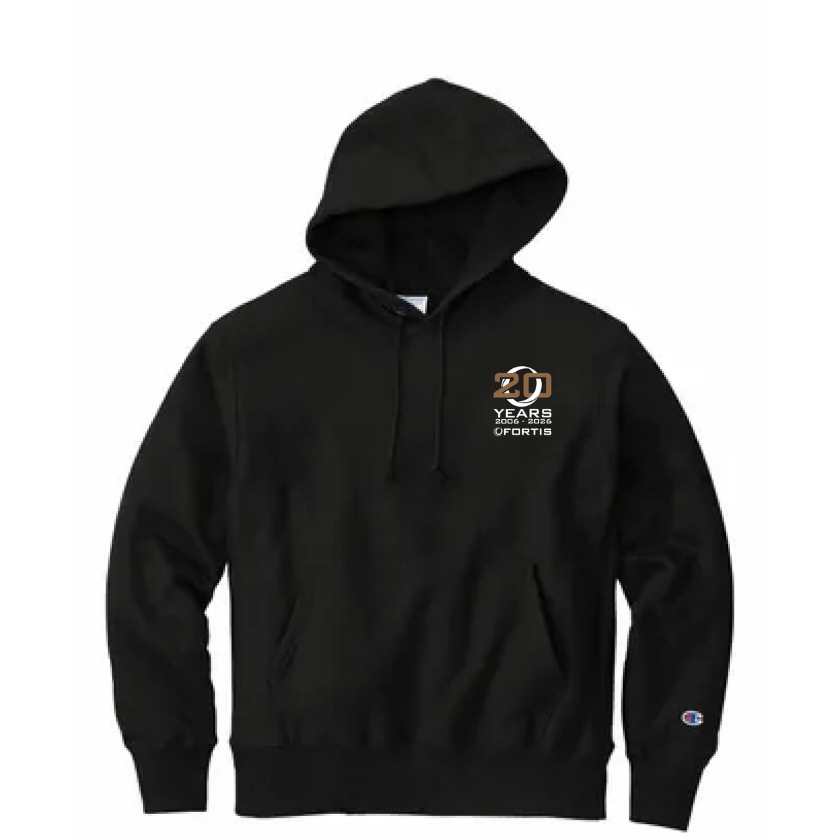 Fortis 20th Anniversary Hoodie Black (Champion)