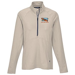Fortis Knit Stretch Half-Zip Pullover (Wheat)