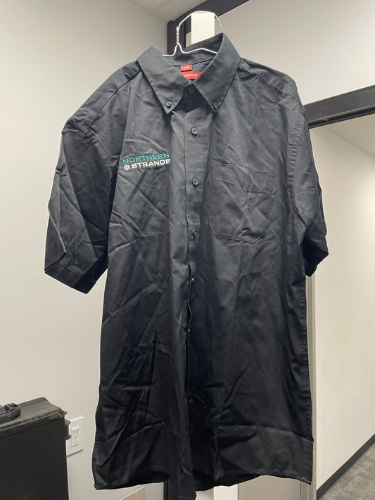Northern Strands Dress Shirt Short Sleeve (Black)