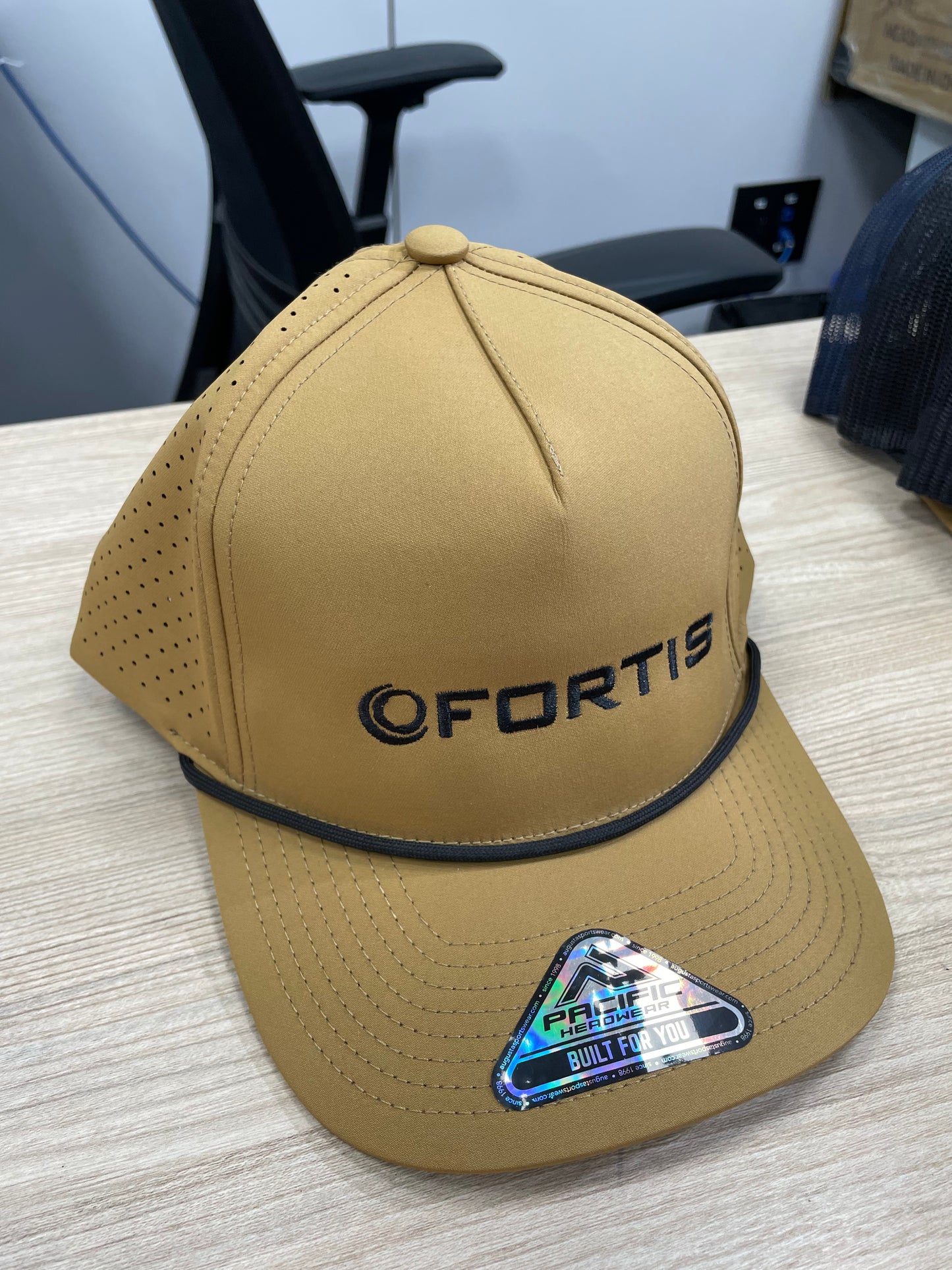 Fortis Rope Hat Perforated Back