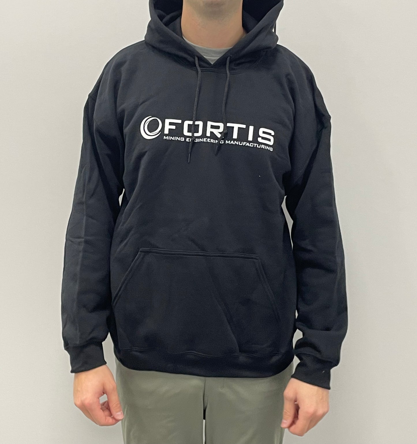 Fortis Hoodie Black (Gildan)