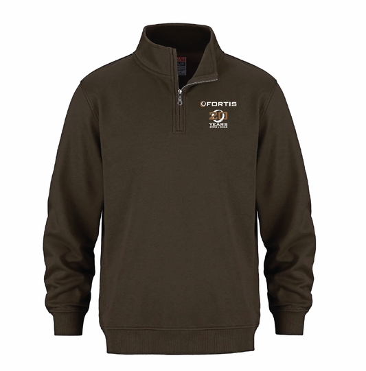 20th Anniversary Fortis 1/4 Zip (Brown)
